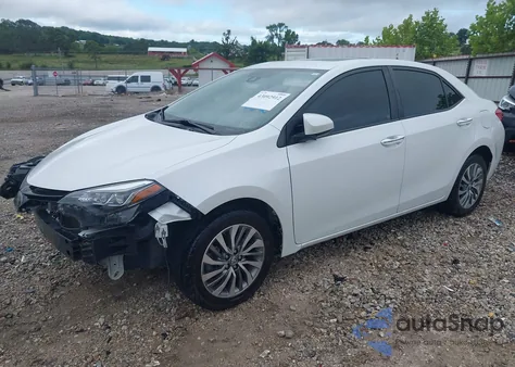 2017 Toyota Corolla Xle из США, поврежденный, VIN 5YFBURHE2HP678008